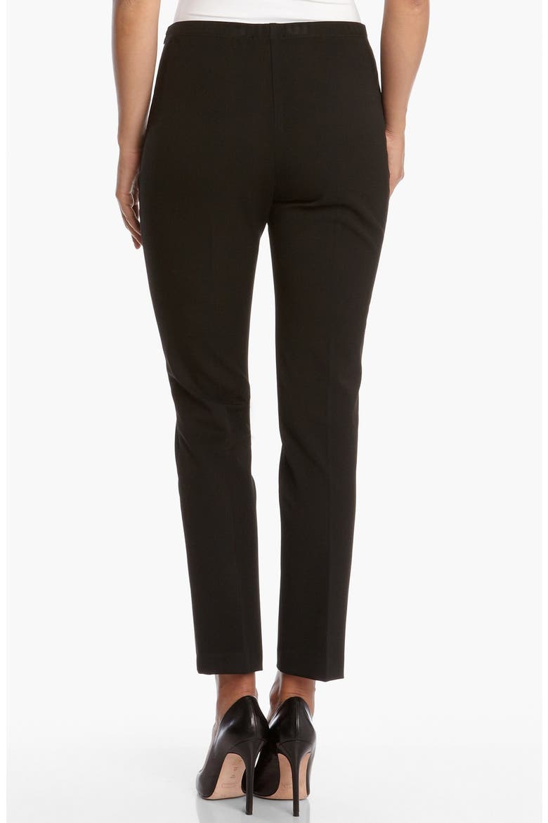 'Jackie' Ankle Pants, Alternate, color, BLACK