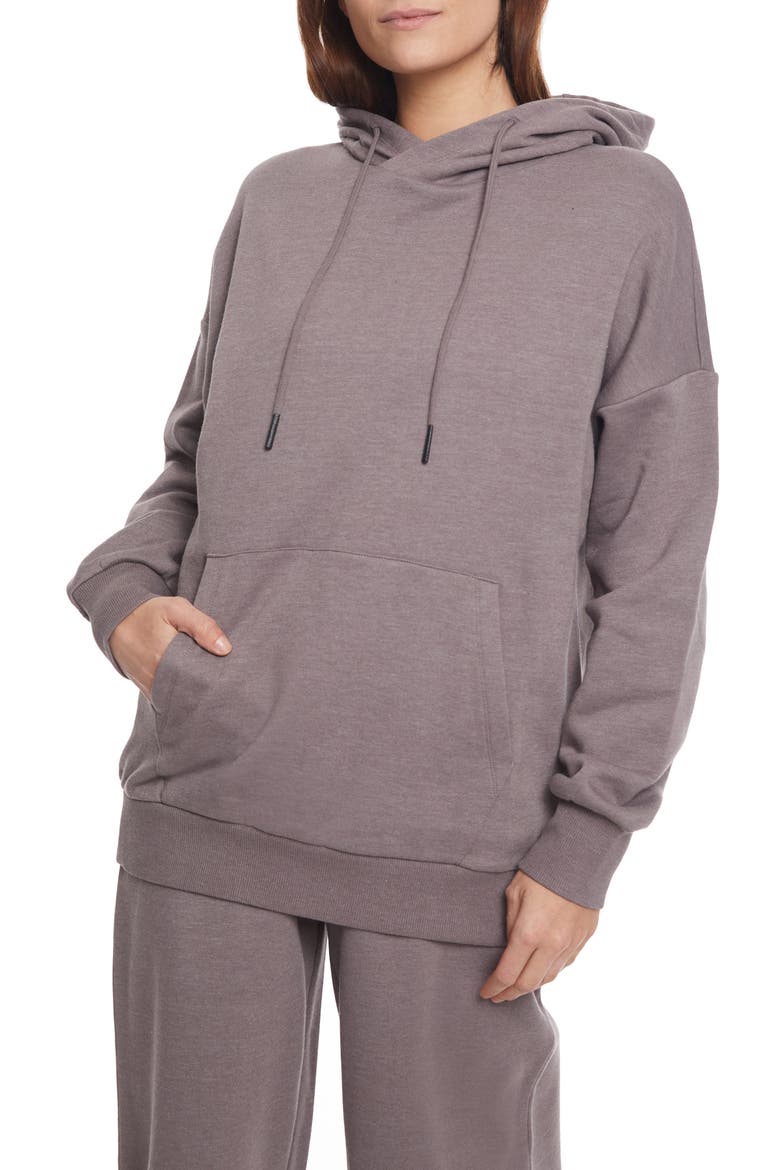 Cover Your Assets Knit Hoodie, Alternate, color, SHARK