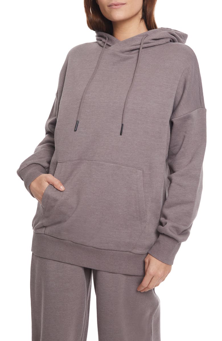 SAGE COLLECTIVE Cover Your Assets Knit Hoodie, Alternate, color, 