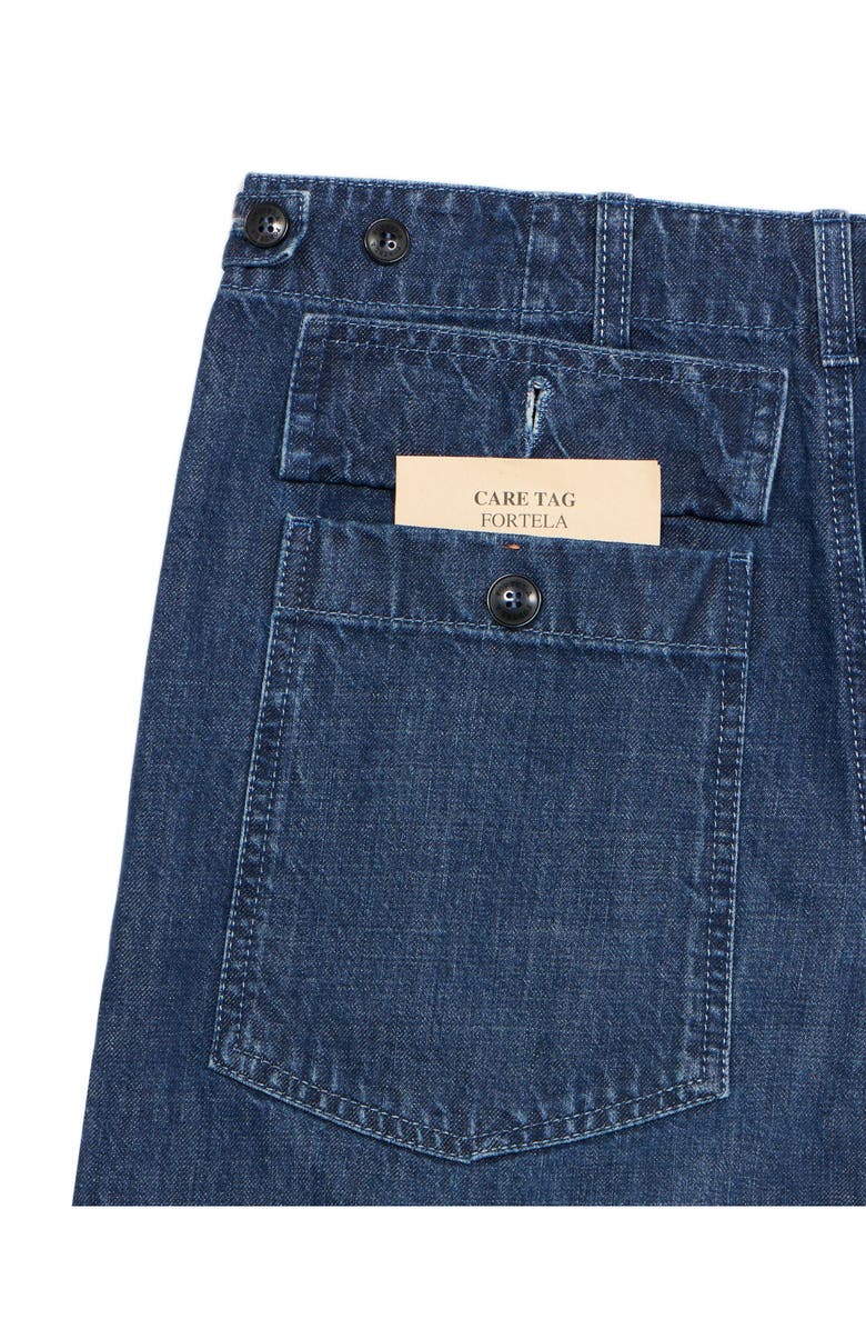 Fortela Relaxed Fit Denim Pants, Alternate, color, Dark Blue