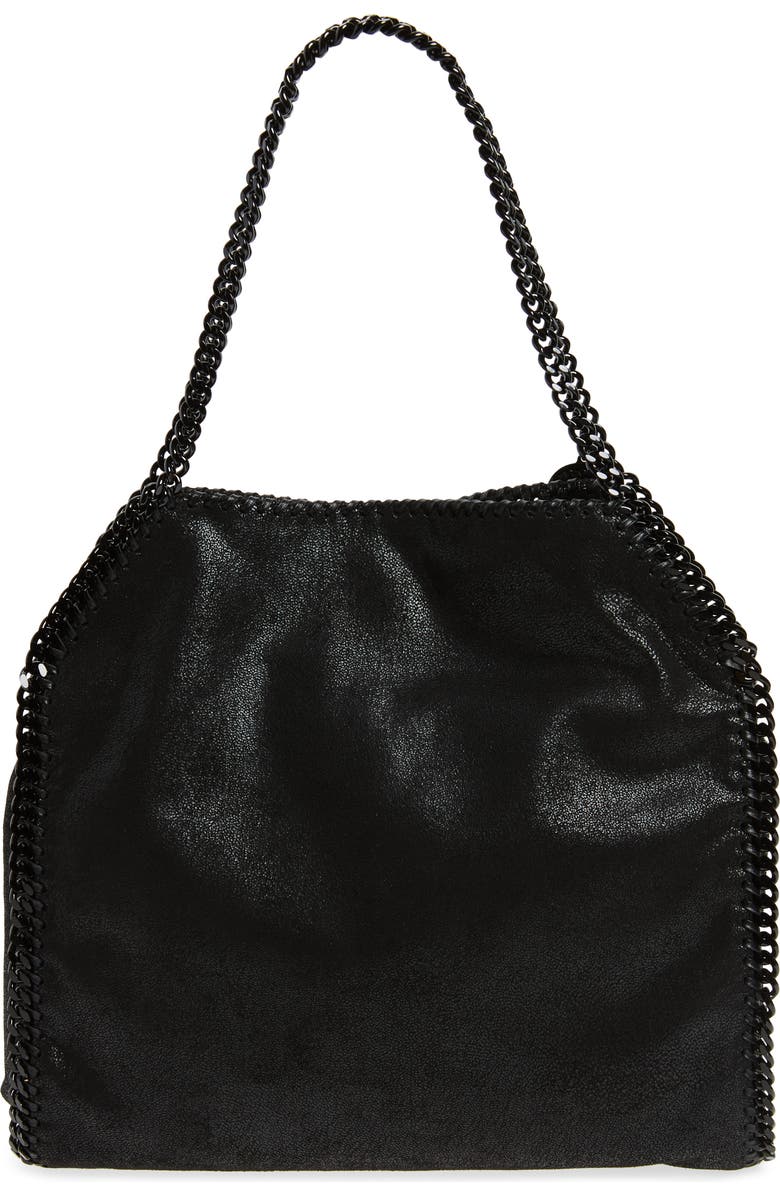 Stella McCartney Small Falabella Shaggy Deer Faux Leather Tote, Alternate, color,