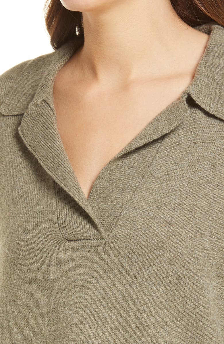 Madewell Davie Polo Sweater, Alternate, color,