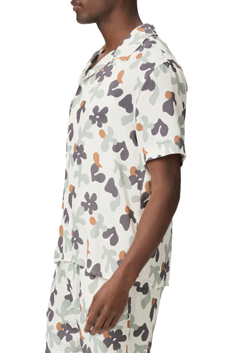 PAIGE Landon Short Sleeve Button-Up Shirt, Alternate, color, 