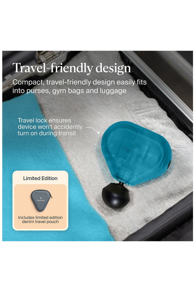 Theragun Mini 3rd Gen Massage Device, Alternate, color, BLUE RASPBERRY