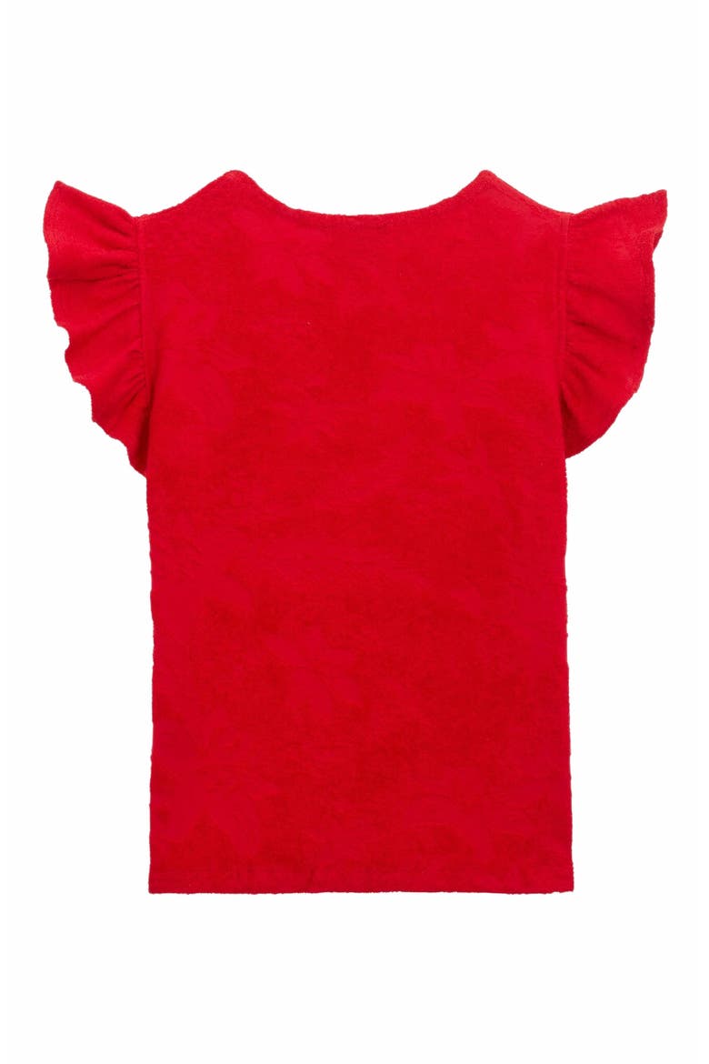 Kids' Terry Tank Top, Alternate, color, LIPSTICK