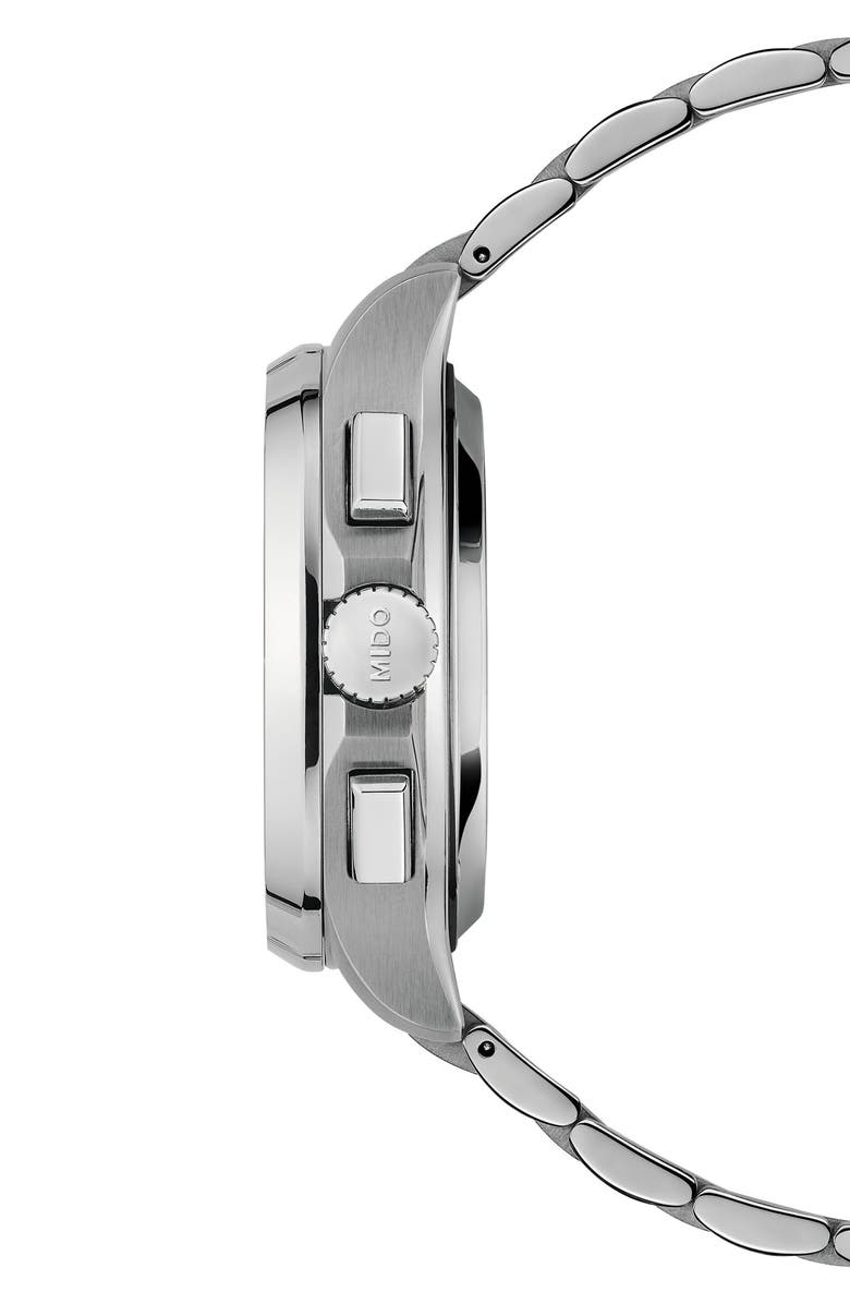 MIDO Multifort TV Big Date Automatic Watch, 41.2mm x 42mm, Alternate, color, Grey