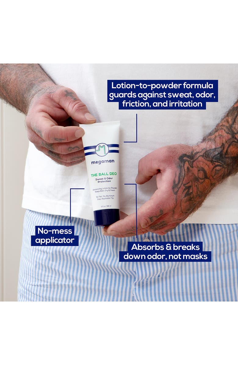 Megababe Megaman The Ball Deo Deodorant, Alternate, color, 