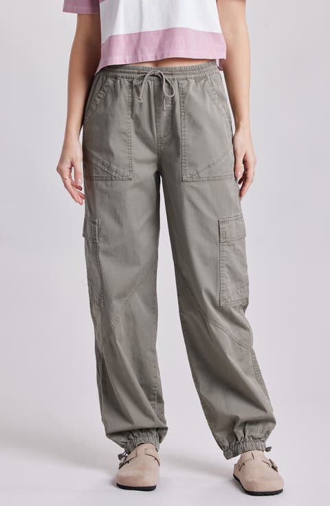 Kammi Stretch Cotton Twill Cargo Pants