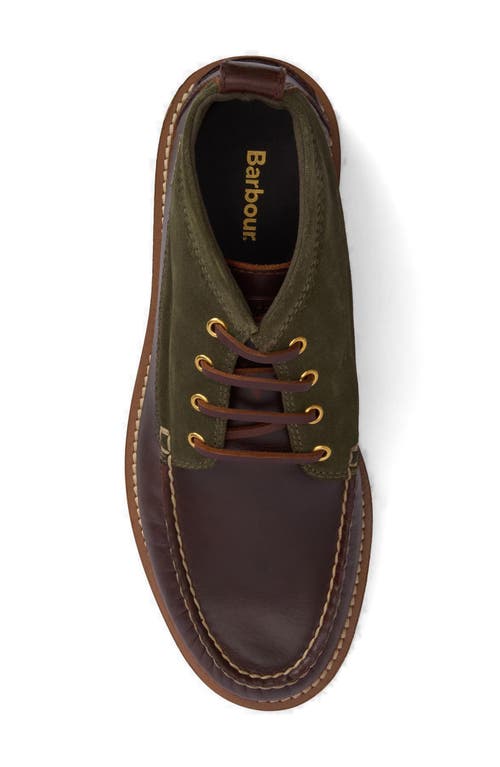Barbour Hadston Chukka Boot In Multi