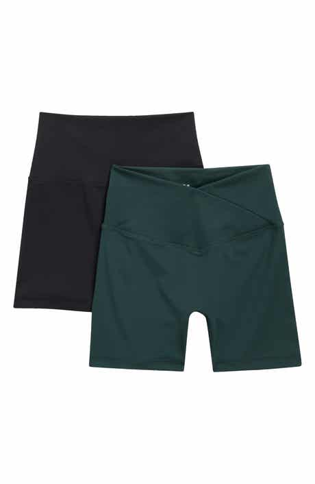 Assorted 2-Pack Lux Crossover V-Waist Shorts