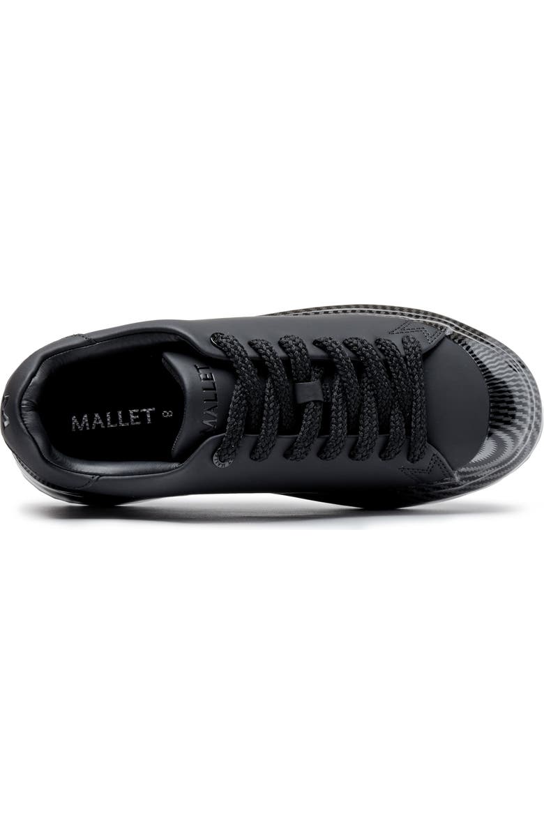 MALLET Grftr Lite Sneakers, Alternate, color, Triple Black Carbon Fibre
