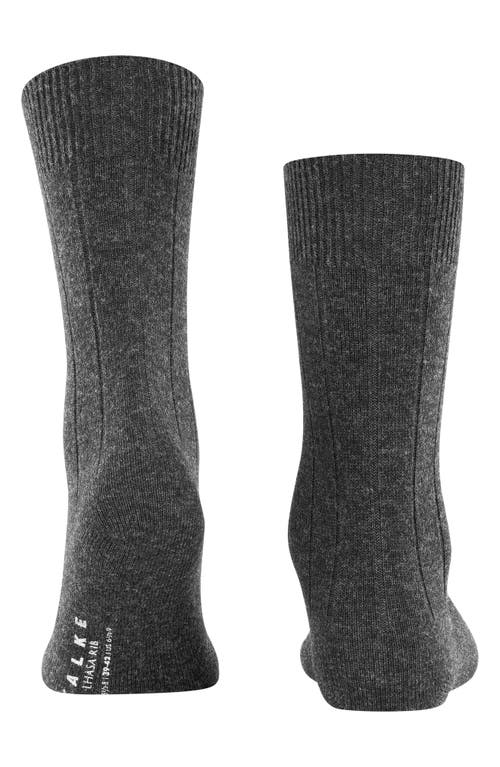Falke Lhasa Wool Blend Socks In Gray