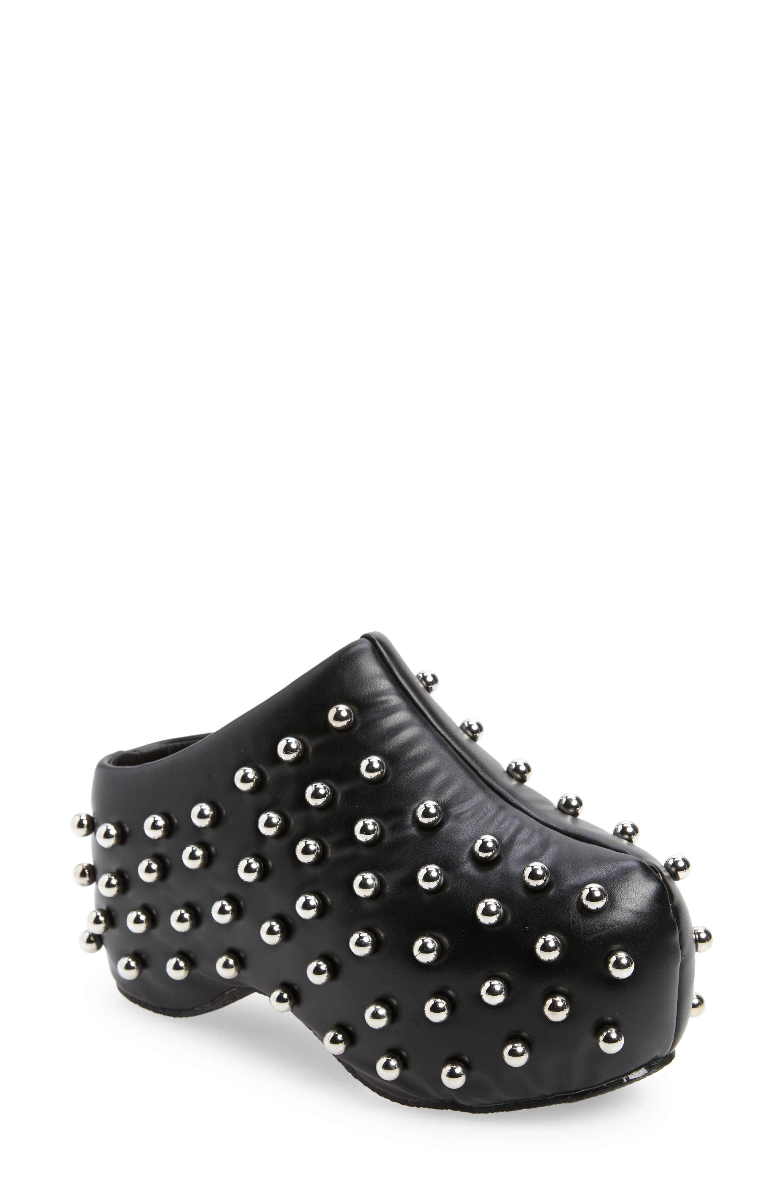 AZALEA WANG Romesco Studded Platform Clog, Main, color, 