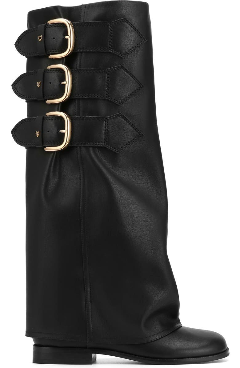 Naked Wolfe Anchor Leather Boot, Alternate, color, Black