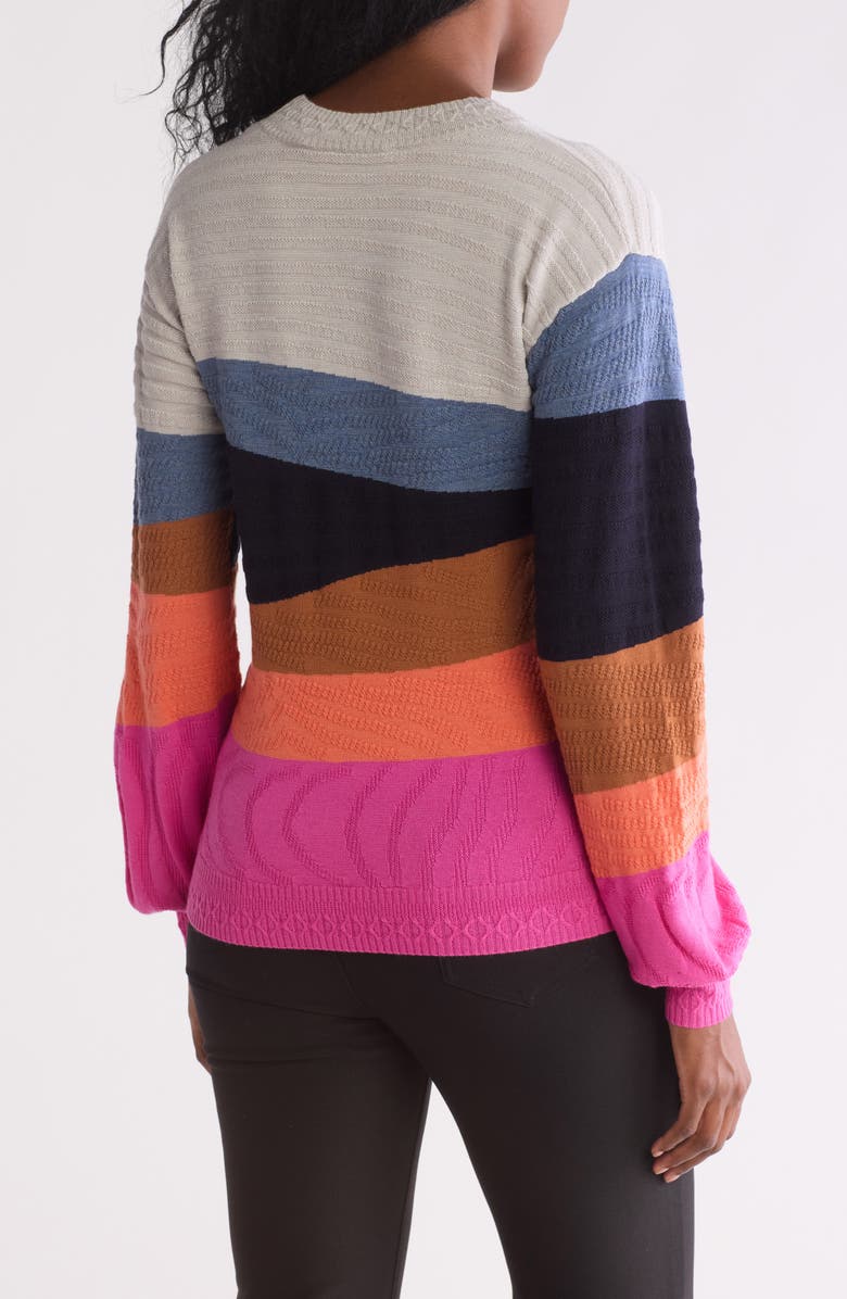 Trina Turk Diorama Merino Wool Sweater, Alternate, color,