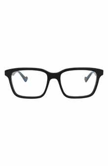 Gucci 55mm Rectangular Optical Glasses