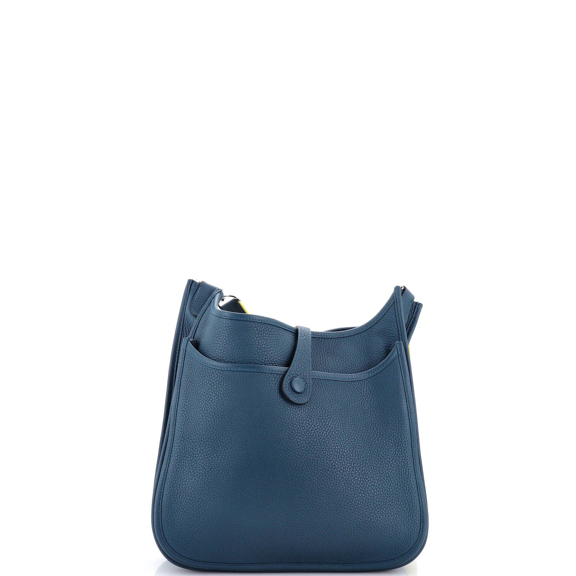 Pre-Owned Hermes Evelyne Bag Gen III Clemence PM, Alternate, color, Colvert