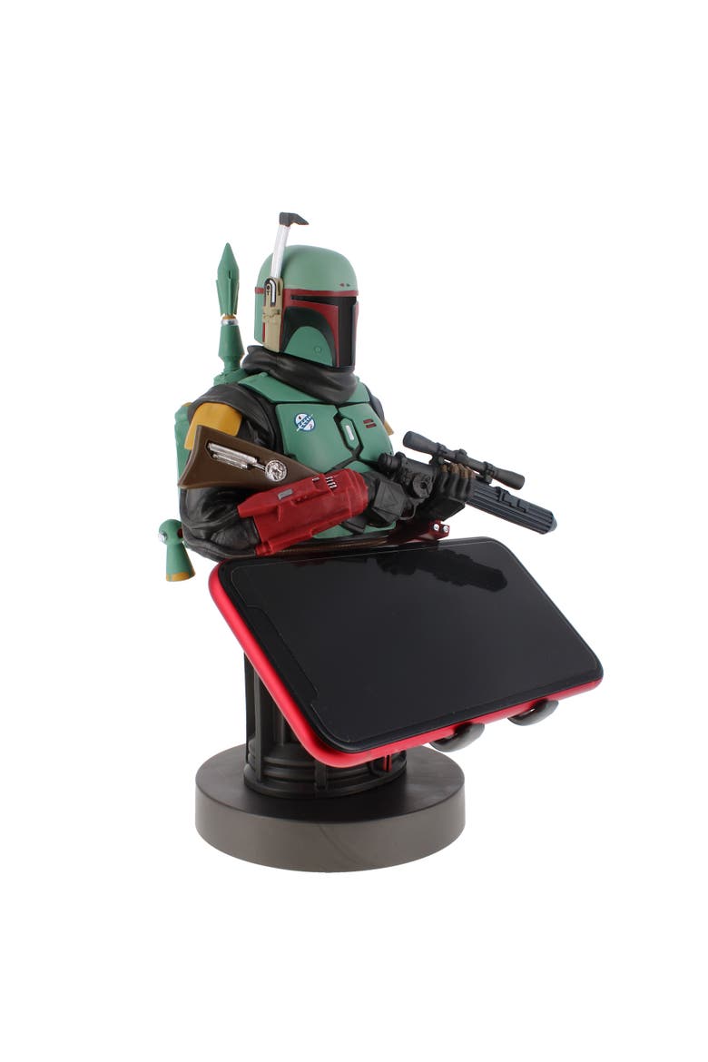 The Mandalorian Boba Fett Phone & Gaming Controller Stand, Alternate, color, Multicolored