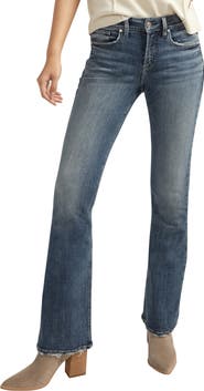 Silver Jeans Co. Suki Curvy Mid Rise Bootcut Jeans