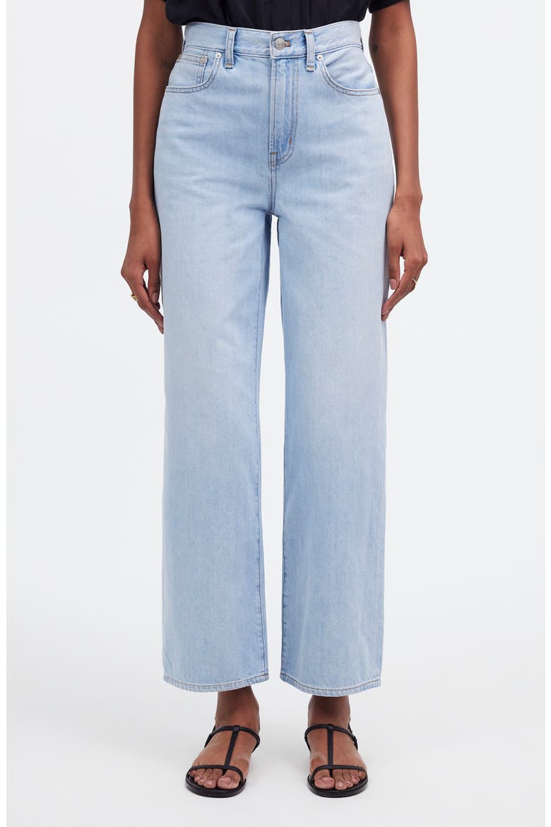 The Perfect Crop Wide Leg Jeans, Main, color, FITZGERALD WASH