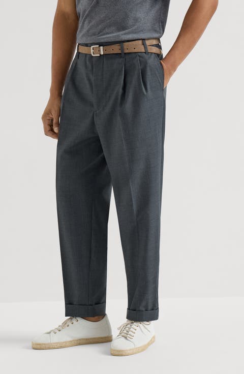 Virgin wool trousers