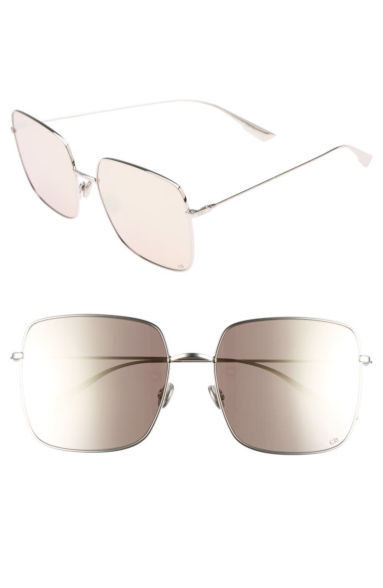 DIOR Stellaire 1 59mm Square Sunglasses, Main, color,