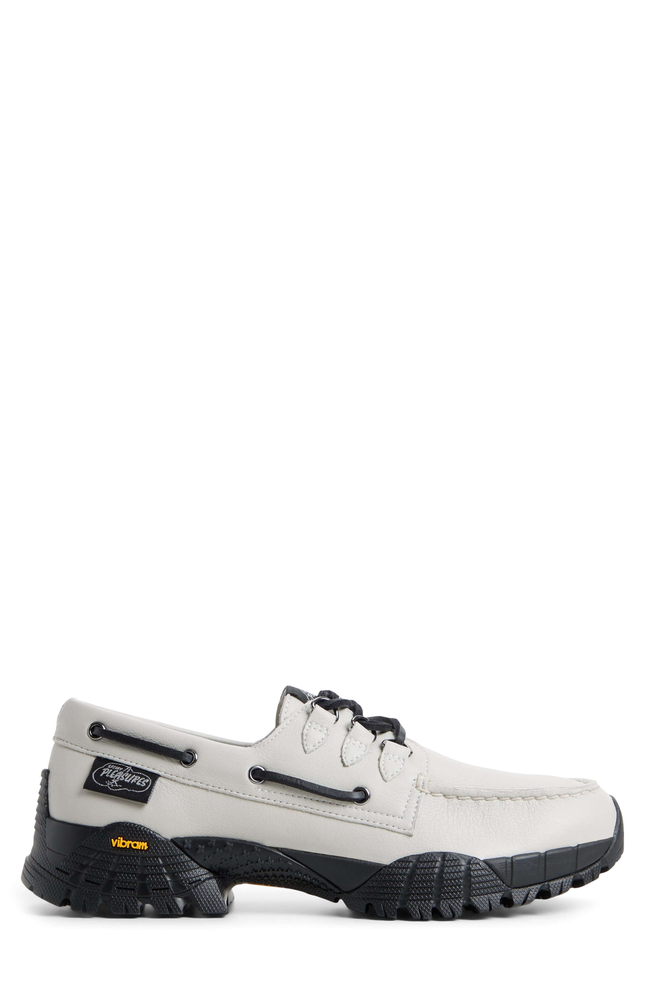 Sperry 3-Eye Vibram Hiker Shoe, Main, color, Bone Leather Tumbled