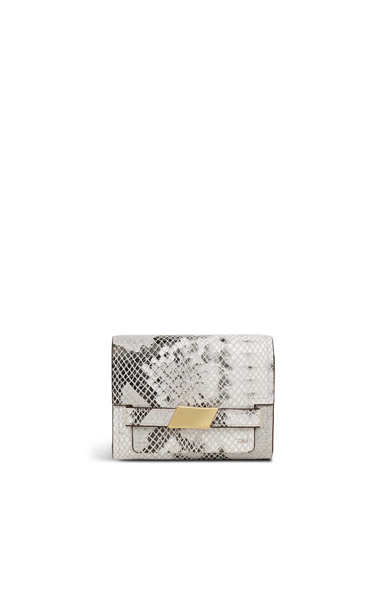 Radley The Christina - Faux Snake Medium Flapover Wallet, Main, color, Salt