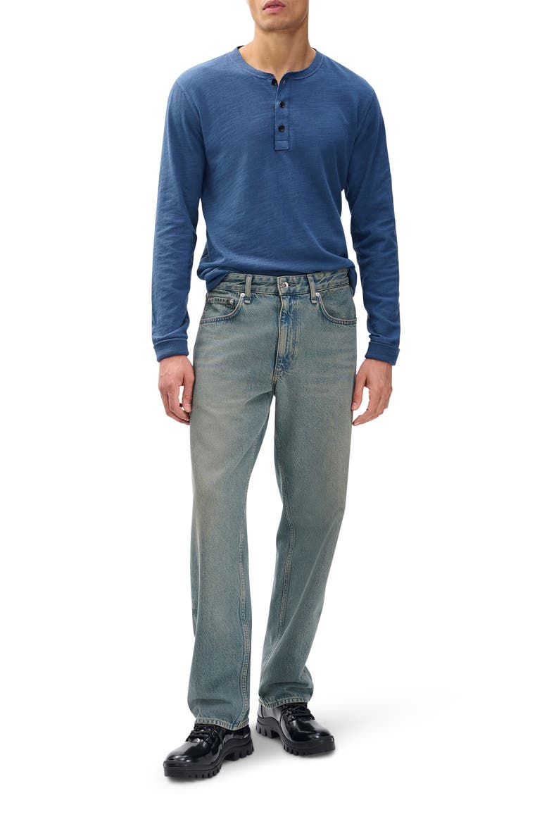Fit 4 Authentic Rigid Infuse Straight Leg Jeans, Alternate, color, SEPIN