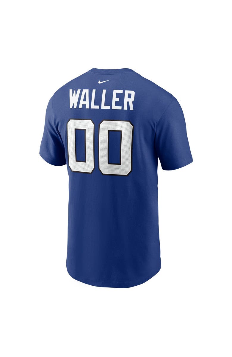 Nike Men's Nike Darren Waller Royal New York Giants Player Name & Number T-Shirt, Alternate, color, 