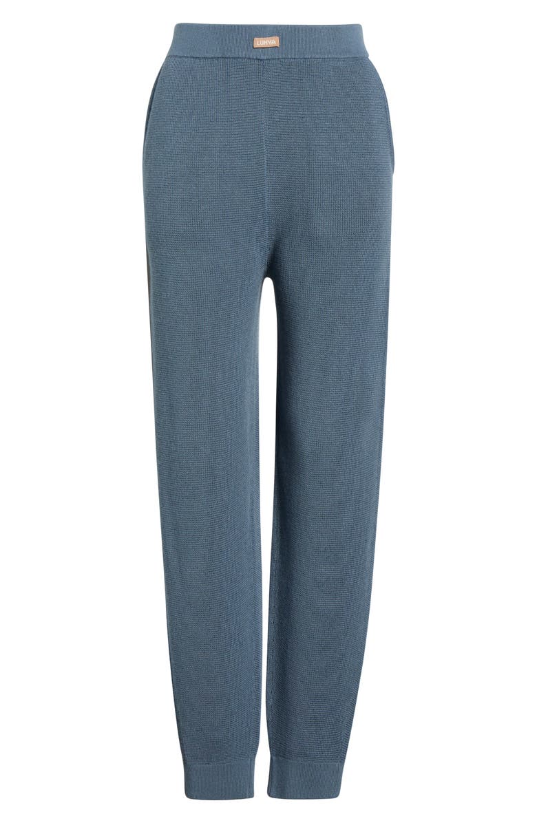 Lunya Silkthermal Knit Joggers, Main, color, Harbor Indigo