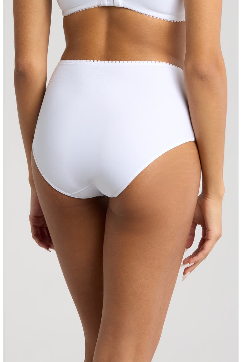 Easy Support High Waist Briefs, Alternate, color, WHITE
