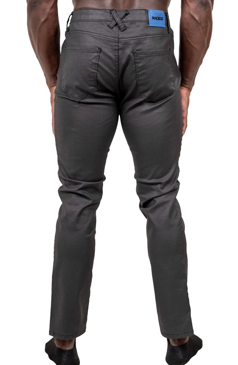 Maceoo Marthyr Stretch Skinny Jeans, Alternate, color, Black