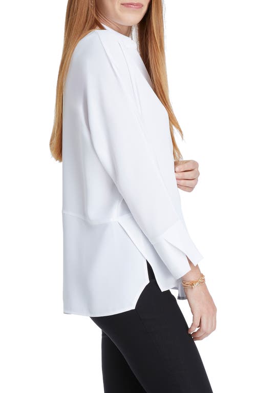 Nic + Zoe Nic+zoe Flowing Ease Blouse In Animal Print