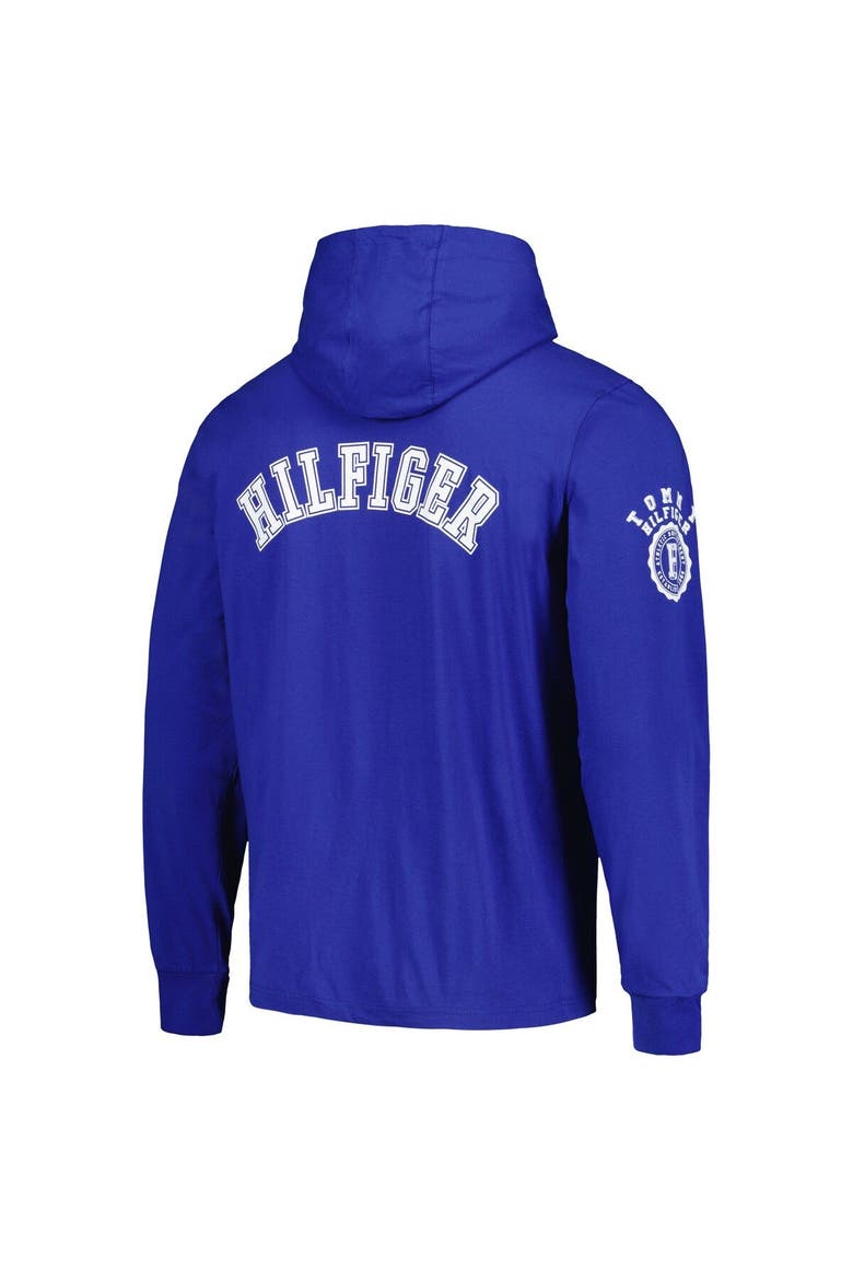 Men's Tommy Hilfiger  Royal Los Angeles Rams Morgan Long Sleeve Hoodie T-Shirt, Alternate, color, Royal