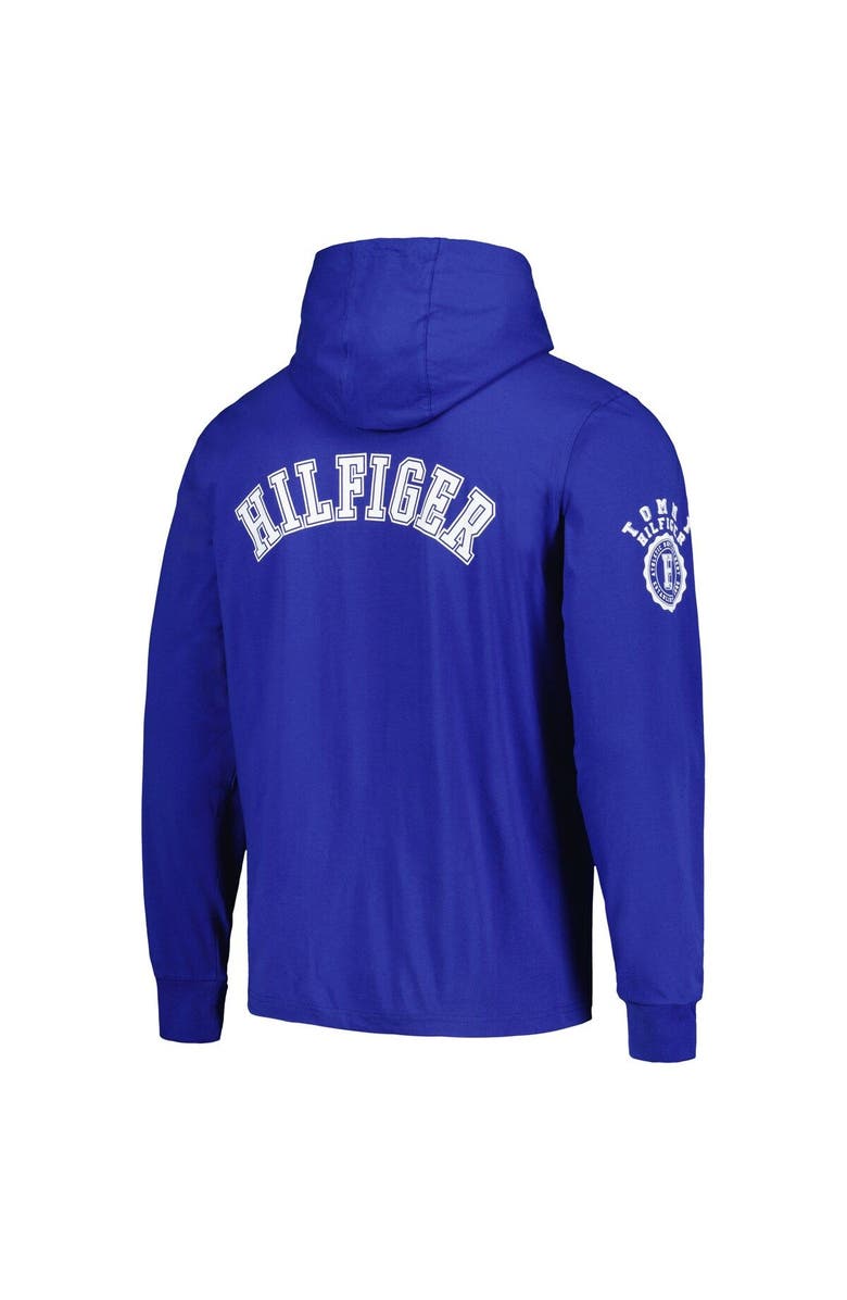 Tommy Hilfiger Men's Tommy Hilfiger  Royal Los Angeles Rams Morgan Long Sleeve Hoodie T-Shirt, Alternate, color, Royal