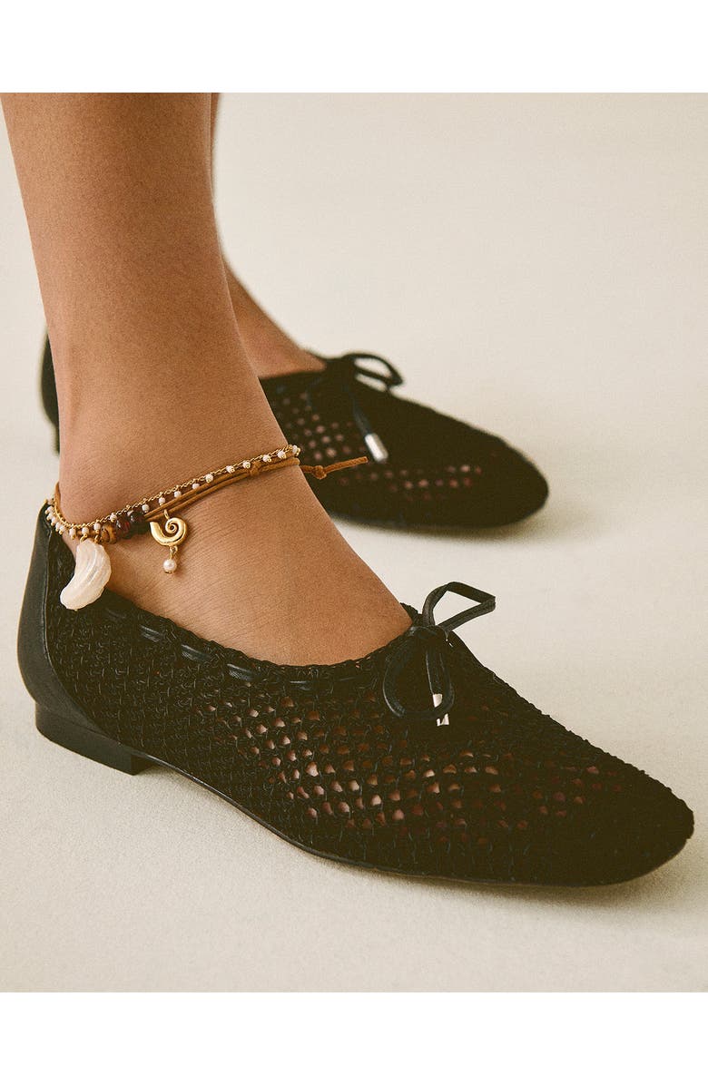 Madewell Mylie Ballet Flat, Alternate, color, True Black
