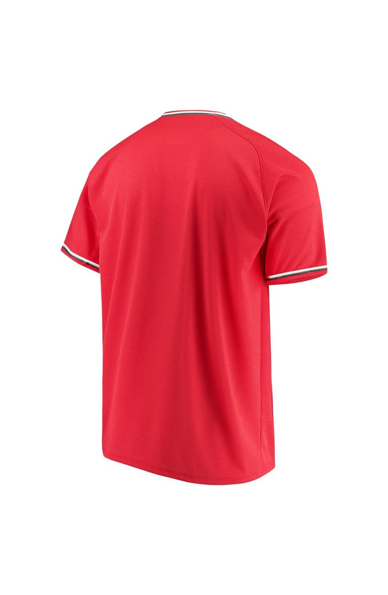 Under Armour Men's Under Armour Red Texas Tech Red Raiders Performance Replica Baseball Jersey, Alternate, color, 