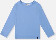 Deux par Deux Soft Brushed Rib Mock Neck Top