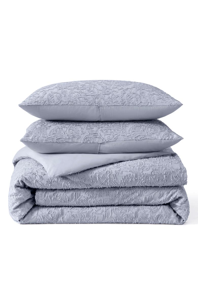 Peri Home Floral Cutwork Comforter & Shams Set, Main, color, Lilac