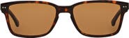 Brooks Brothers 52mm Rectangular Sunglasses