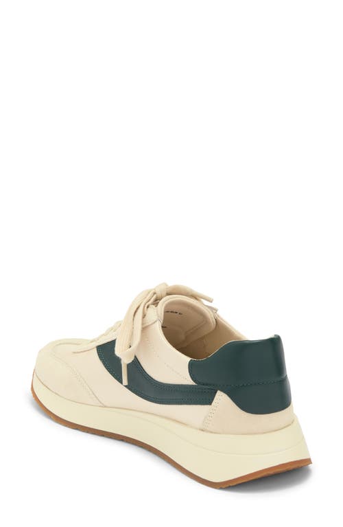 Vince Olla Runner Leather Sneaker In Neutral