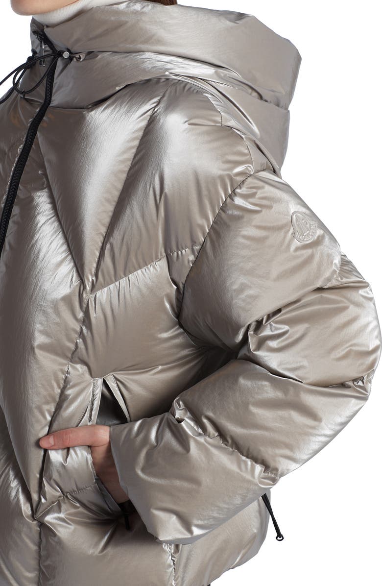 Moncler Frele 750 Fill Power Down Hooded Puffer Jacket, Alternate, color, 