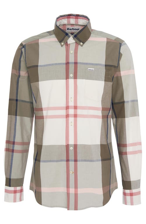 Barbour Harris Tailored Fit Plaid Cotton Button-down Shirt In Multi