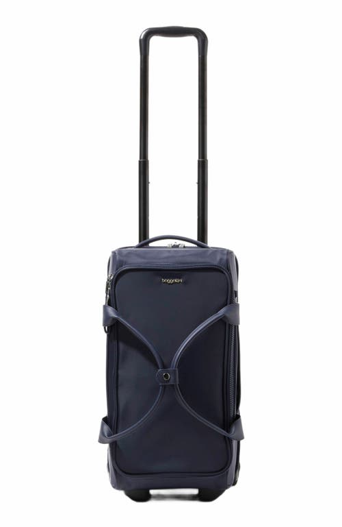 BAGGALLINI Gramercy Carry-On Travel Roller Duffel Bag in French Navy at Nordstrom