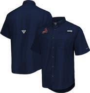 Columbia Men's Columbia Navy St. Louis Cardinals Tamiami Omni-Shade Button-Down Shirt