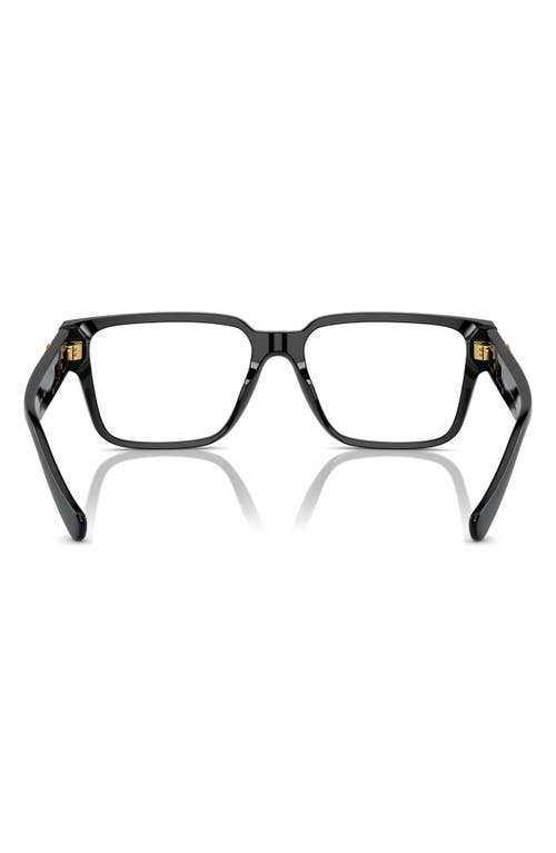 Versace 55mm Rectangular Optical Glasses
