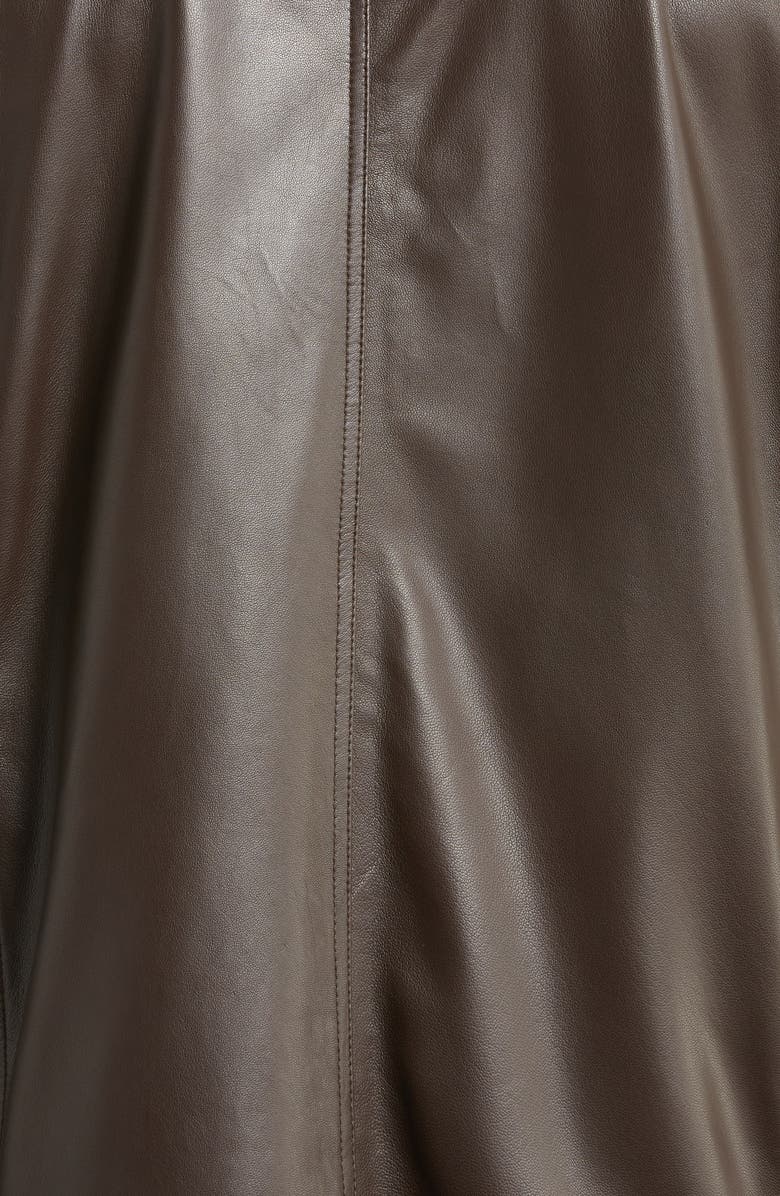 Saturdays NYC Driessen Leather Shirt Jacket, Alternate, color,