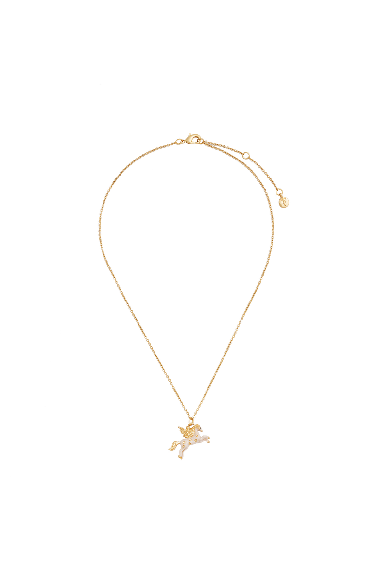 Pegasus Necklace, Alternate, color, Gold