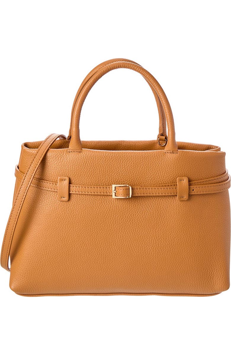 Persaman New York Chiara Tote, Main, color, Saddle